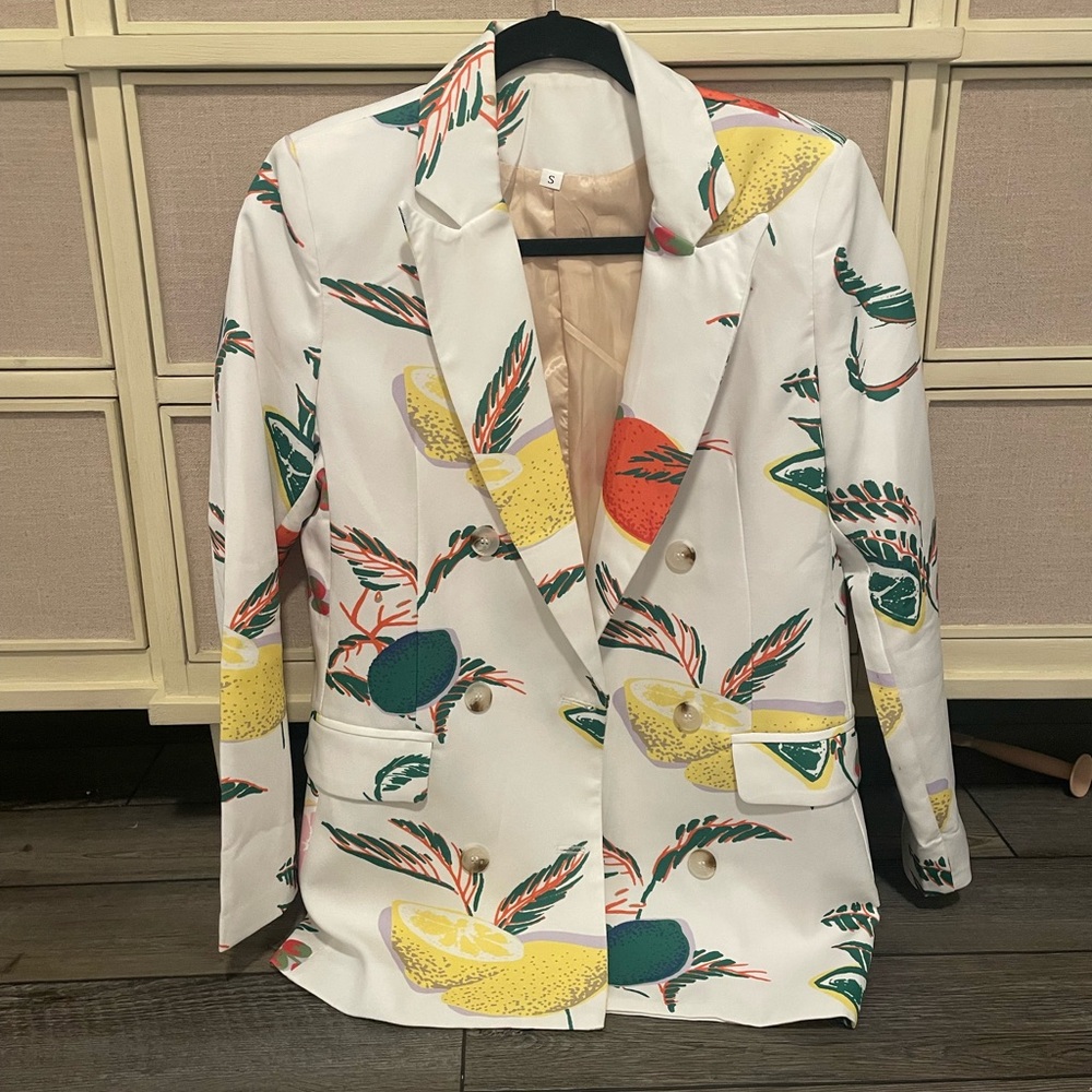 SheIn Citrus Blazer